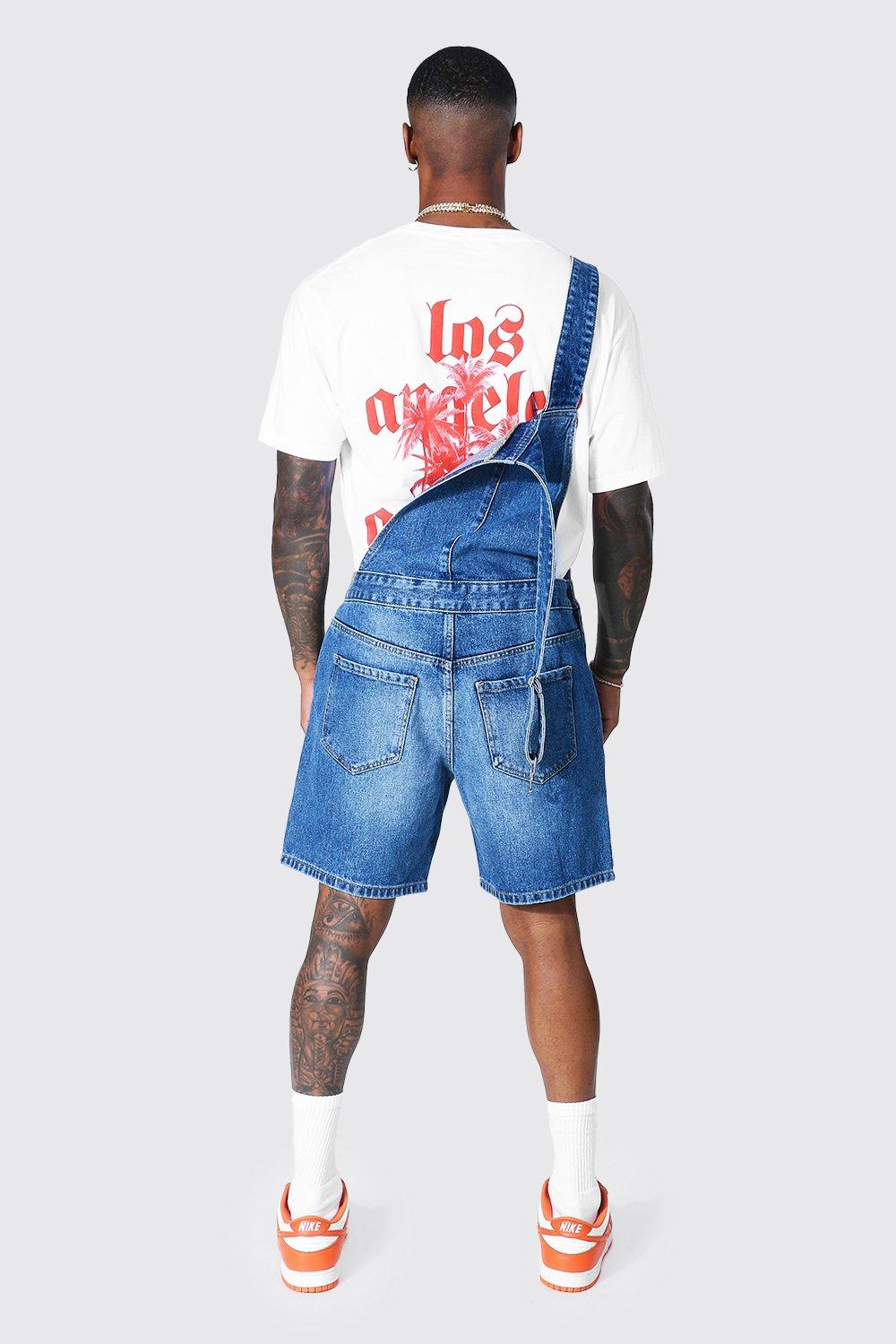 Loose cheap overall shorts